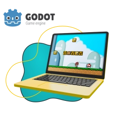 Godot. Основа создания легендарных игр - КИБЕРшкола программирования для детей, компьютерные курсы для школьников, начинающих и подростков - KIBERone г. Самара